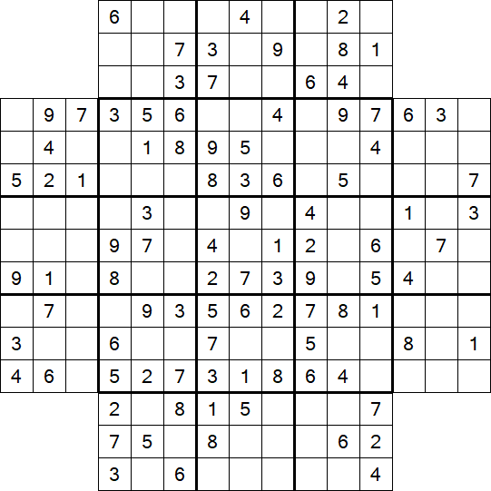 Flower Sudoku - Medium