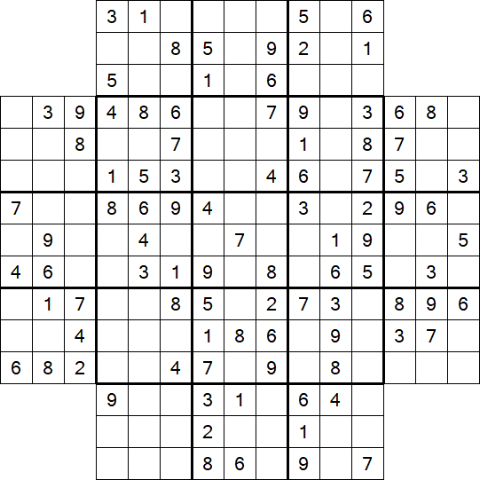 Flower Sudoku - Moyen
