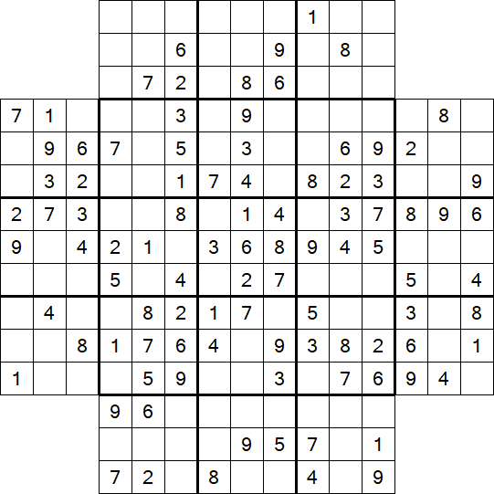 Flower Sudoku - Medium
