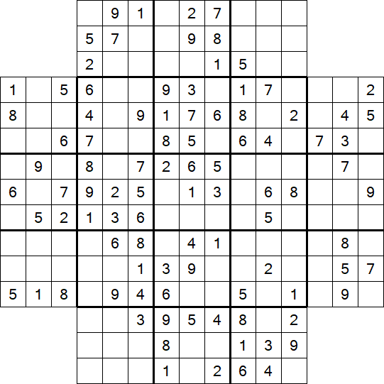 Flower Sudoku - Medium