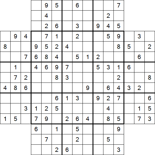 Flower Sudoku - Medium