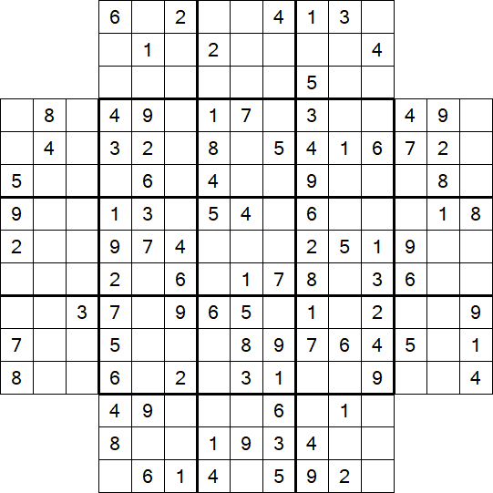 Flower Sudoku - Medium