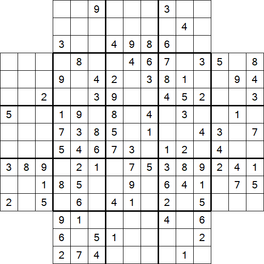 Flower Sudoku - Medium