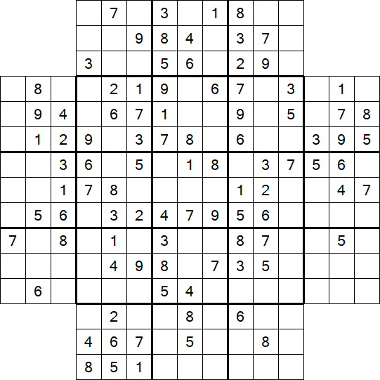 Flower Sudoku - Medium
