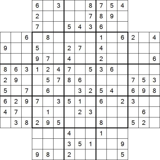 Flower Sudoku - Medium