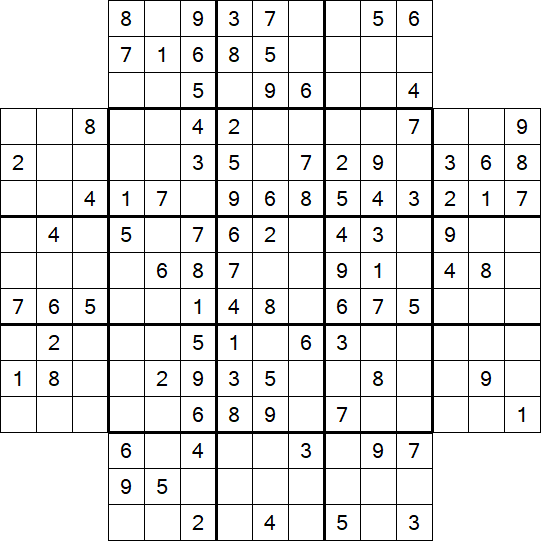 Flower Sudoku - Medium