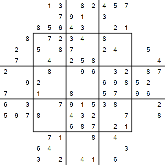 Flower Sudoku - Medium