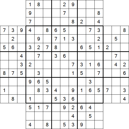Flower Sudoku - Moyen