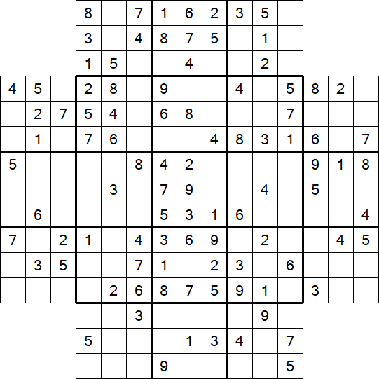 Flower Sudoku - Medium