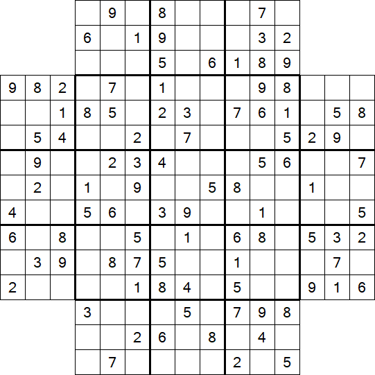 Flower Sudoku - Medium