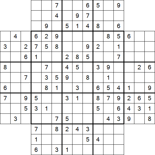Flower Sudoku - Moyen