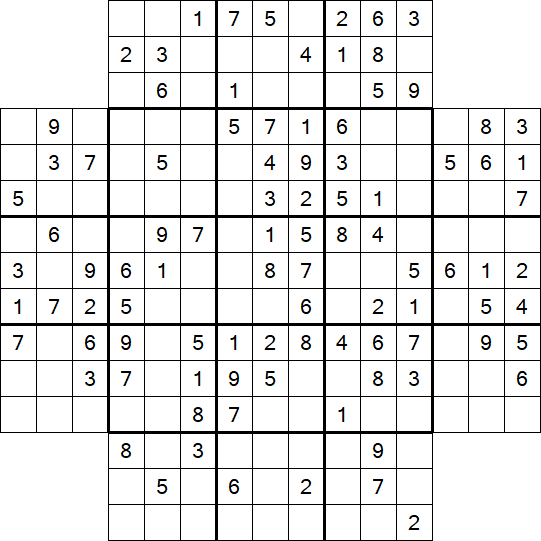 Flower Sudoku - Médio