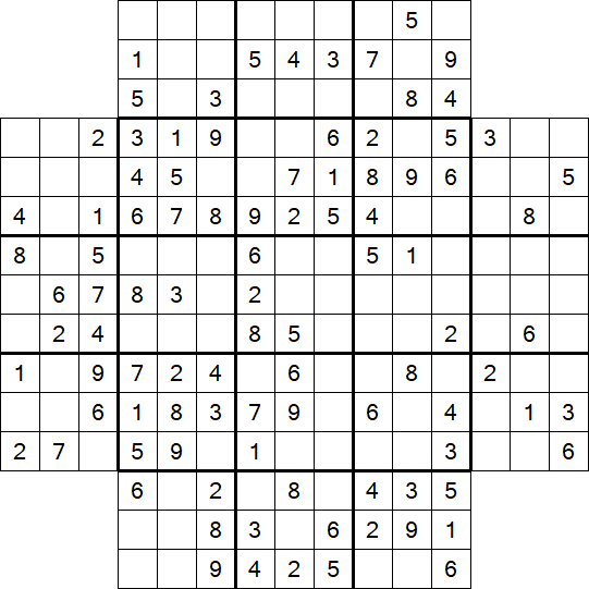 Flower Sudoku - Médio