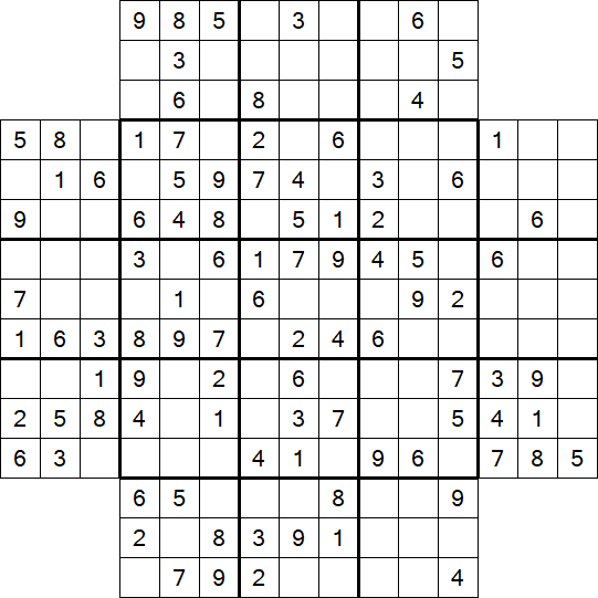 Flower Sudoku - Médio