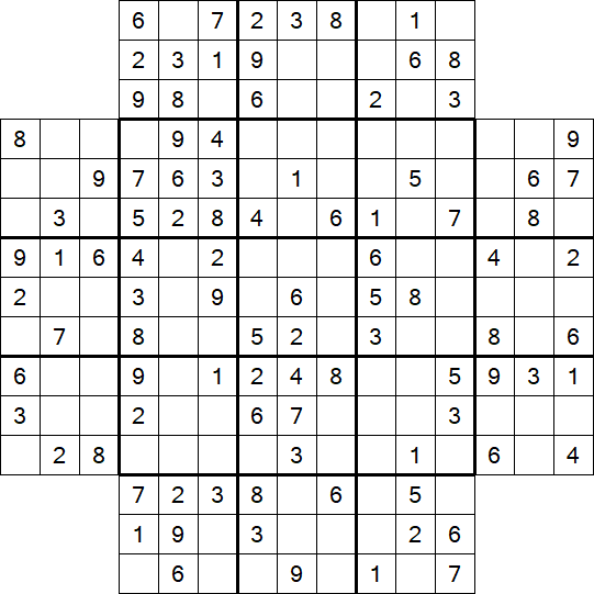 Flower Sudoku - Médio