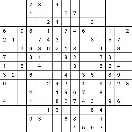 Flower Sudoku - Medium