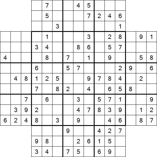 Flower Sudoku - Médio