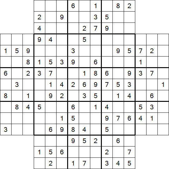Flower Sudoku - Medium