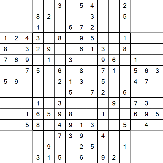 Flower Sudoku - Medium