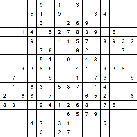Flower Sudoku - Medium