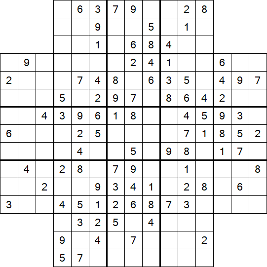 Flower Sudoku - Medium