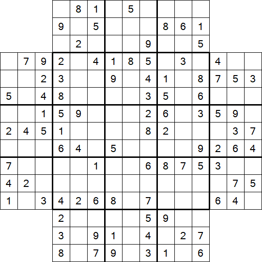 Flower Sudoku - Medium