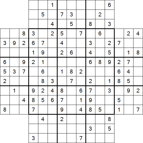 Flower Sudoku - Medium