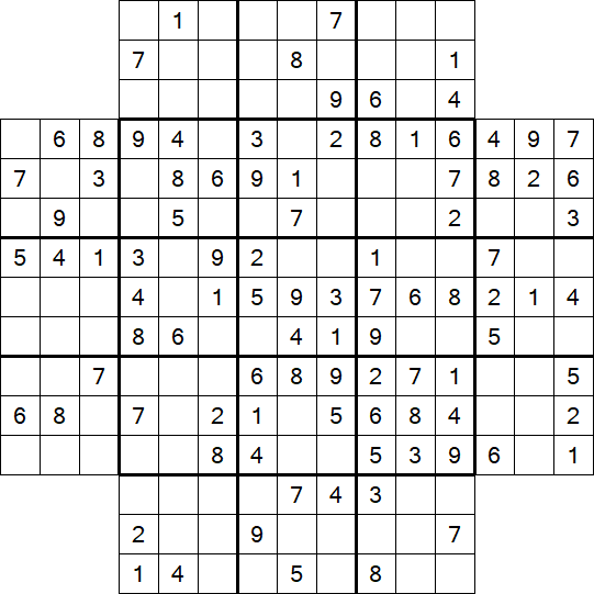 Flower Sudoku - Medium