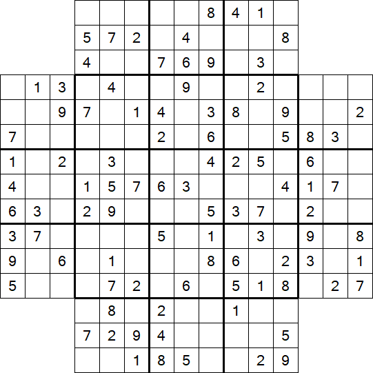 Flower Sudoku - Medium