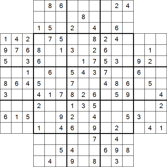 Flower Sudoku - Medium
