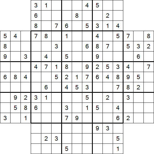 Flower Sudoku - Medium