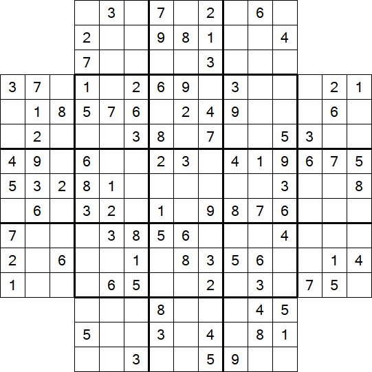 Flower Sudoku - Medium