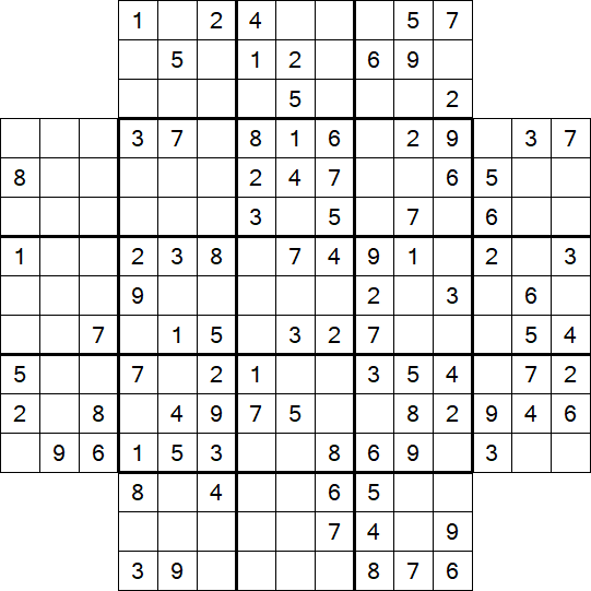 Flower Sudoku - Medium