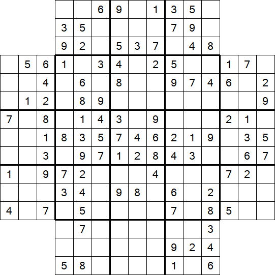 Flower Sudoku - Medium