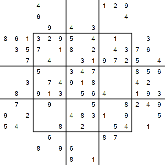 Flower Sudoku - Medium