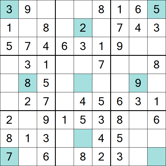 Girandola Sudoku - Easy