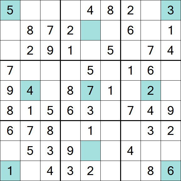 Girandola Sudoku - Easy