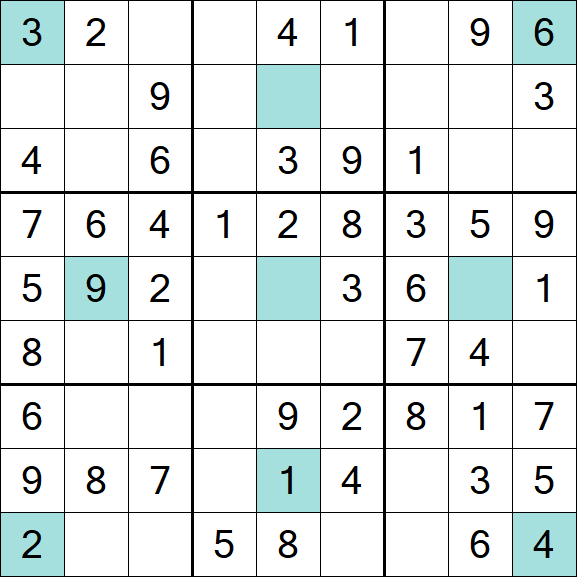 Girandola Sudoku - Einfach