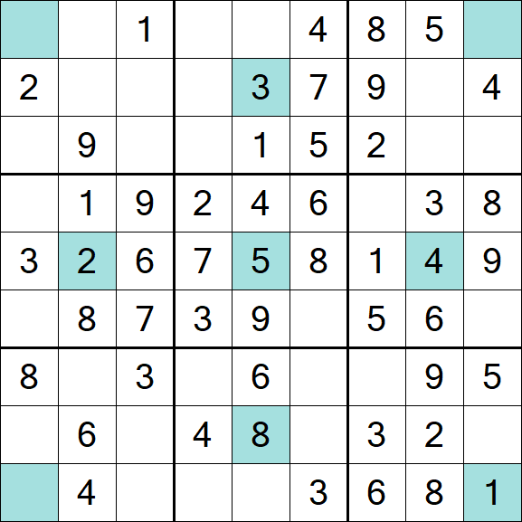 Girandola Sudoku - Einfach