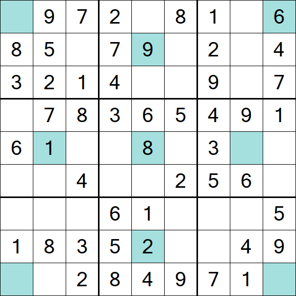 Girandola Sudoku - Einfach