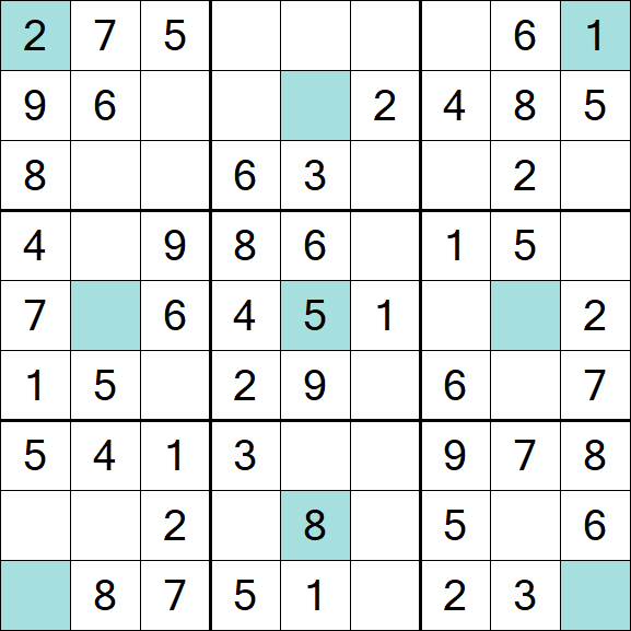 Girandola Sudoku - Einfach