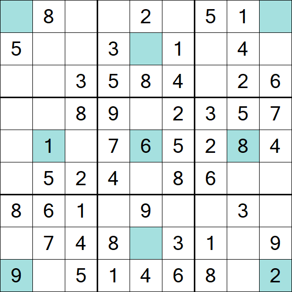 Girandola Sudoku - Einfach