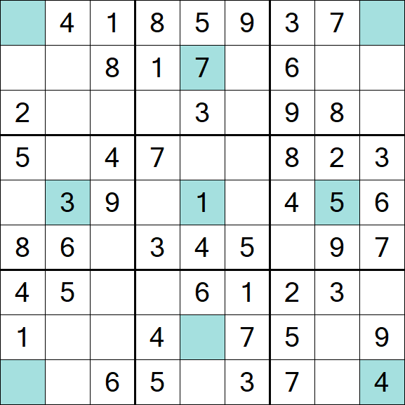 Girandola Sudoku - Einfach