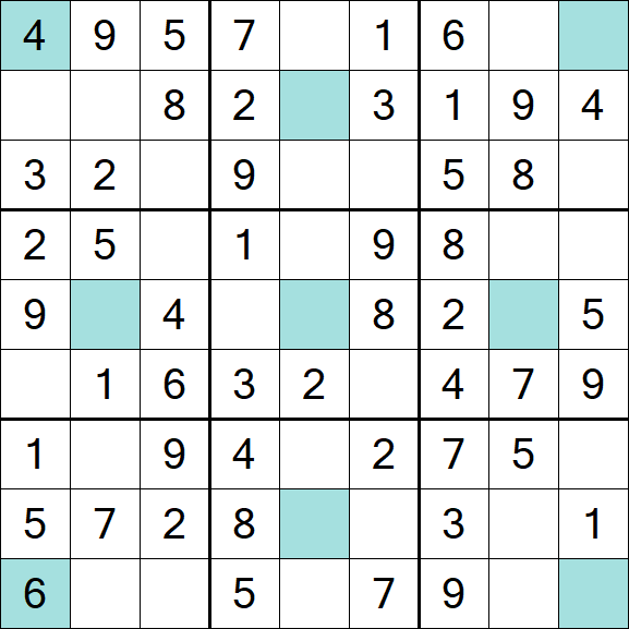 Girandola Sudoku - Einfach