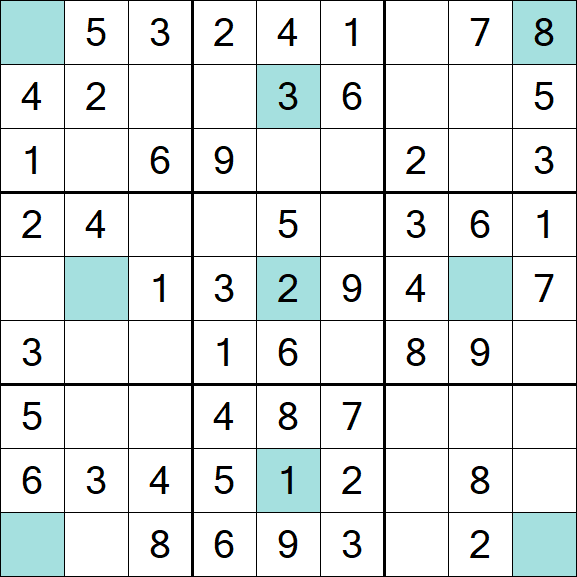 Girandola Sudoku - Easy
