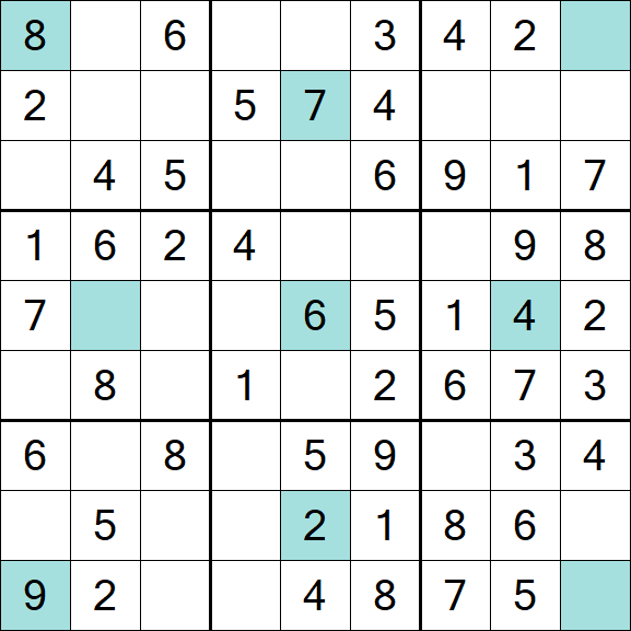 Girandola Sudoku - Einfach