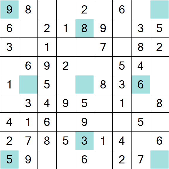 Girandola Sudoku - Easy