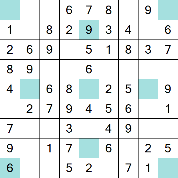 Girandola Sudoku - Easy