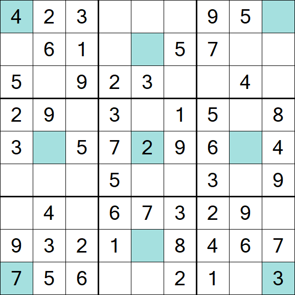 Girandola Sudoku - Einfach