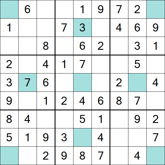 Girandola Sudoku - Easy